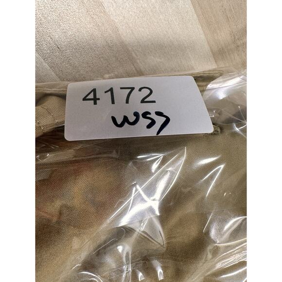 LUISA SPAGNOLI Womens Military Jacket IT 48 XL Beige Polyester CI01 - Picture 9 of 9